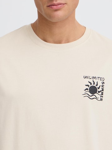 !Solid Rundhalsshirt ' SDOlav ' in Beige