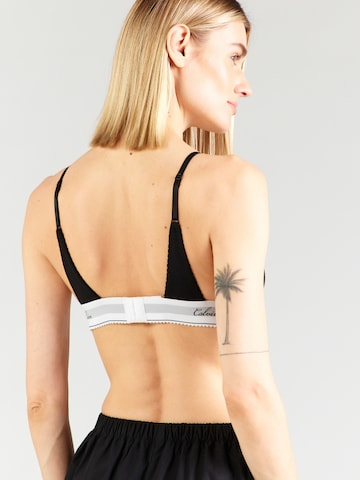 Calvin Klein Underwear Треугольник Бюстгальтер в Черный