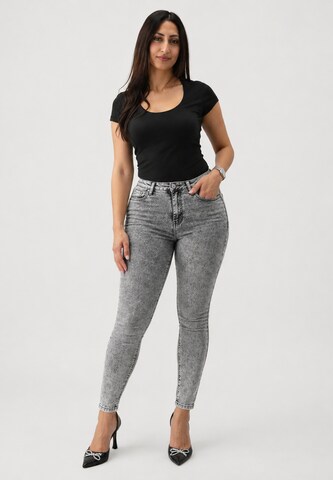 Slimfit Jeans di Elara in grigio