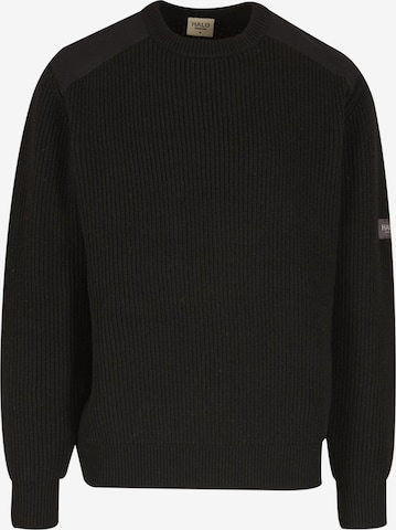 HALO Pullover in Schwarz: Vorderseite