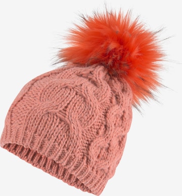 J. Jayz Beanie in Pink: front