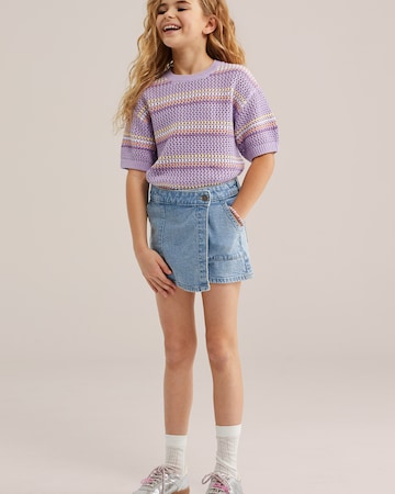 WE Fashion Trui in Lila