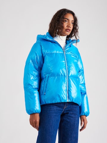 TOMMY HILFIGER Winterjas 'New York' in Blauw: voorkant