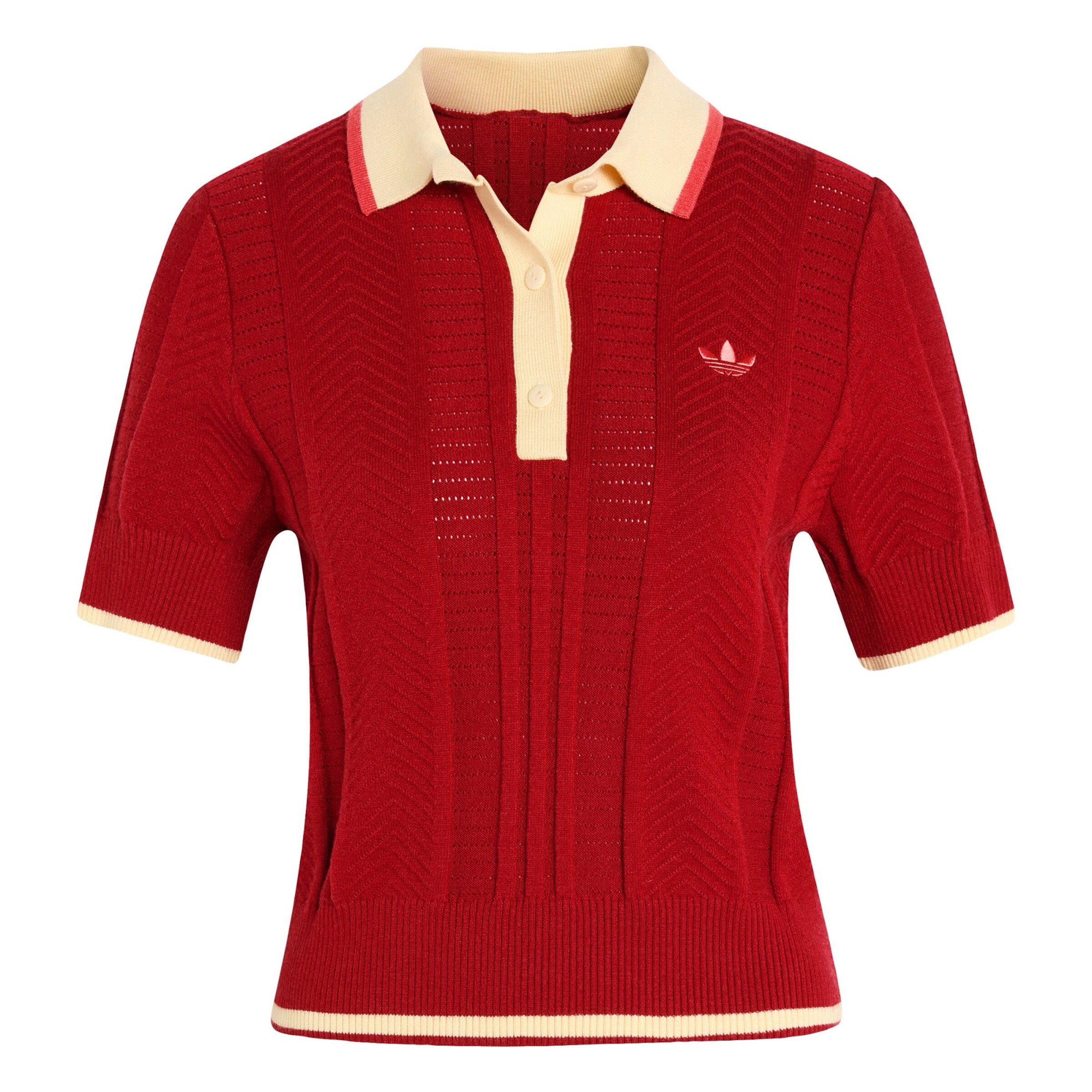 ADIDAS ORIGINALS Trui 'Cali' in Rood: voorkant