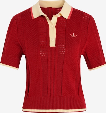 ADIDAS ORIGINALS Trui 'Cali' in Rood: voorkant