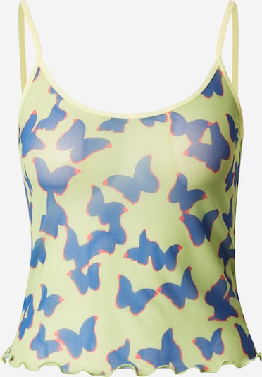 Palaidinė be rankovių 'Dorinela' iš HUGO, spalva – kobalto mėlyna / šviesiai žalia / šviesiai raudona, Prekių apžvalga