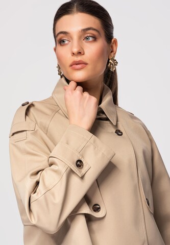 Veste mi-saison 'OW-JANP-0120' Ombre en beige