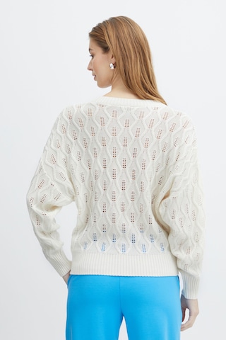 ICHI Sweater 'Marnas' in Beige