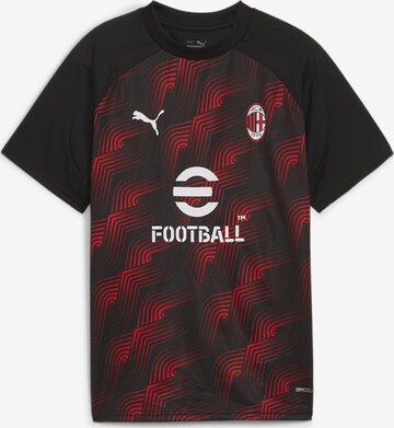 T-Shirt fonctionnel 'AC Milan' PUMA en noir : devant