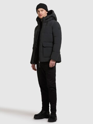 khujo Winterjacke 'Caspar' in Grau