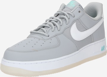 Nike Sportswear Platform trainers 'AIR FORCE 1 07' in Grey: front