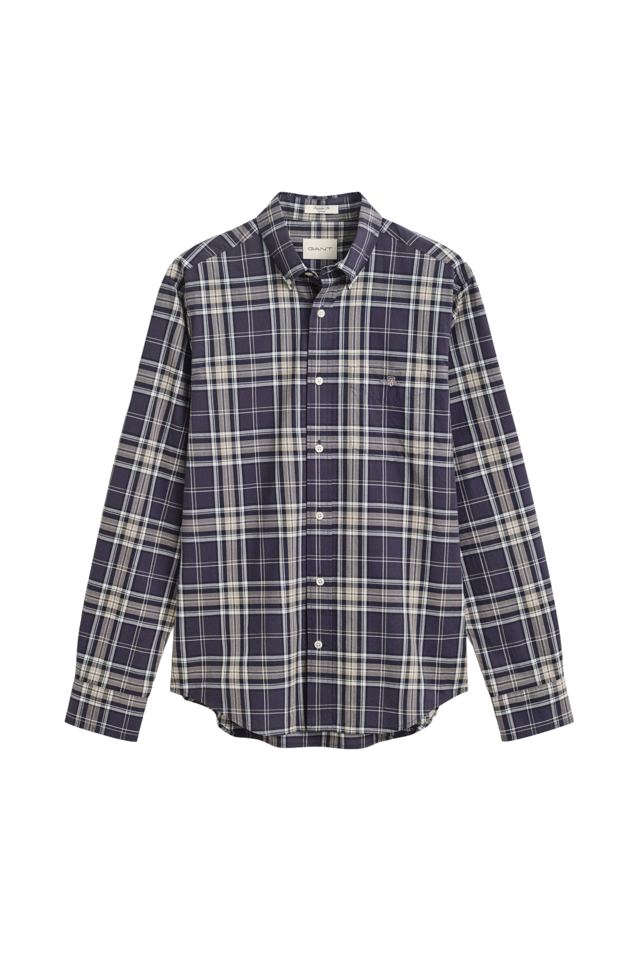 GANT Regular Fit Paita värissä harmaa: etupuoli
