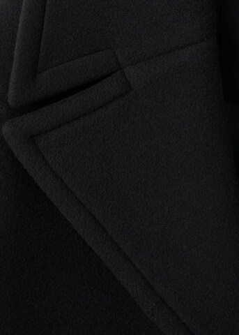 MANGO Mantel 'Love' in Schwarz