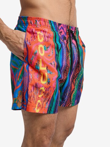 Shorts de bain ' DeLuca ' Carlo Colucci en mélange de couleurs