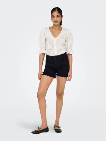 ONLY - Slimfit Vaquero en negro