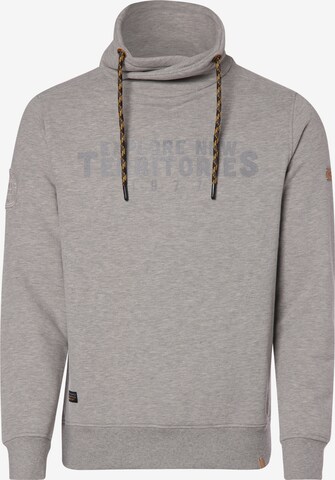 CAMEL ACTIVE Sweatshirt in Grau: predná strana