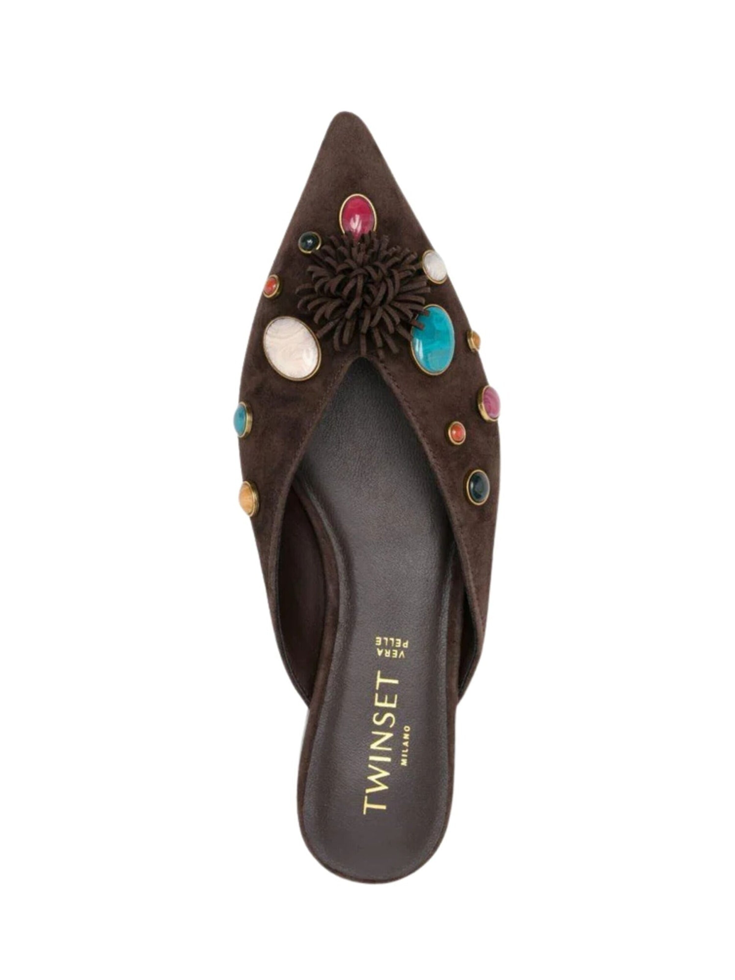 Twinset - Zapatos abiertos '261TGT06012110' en marrón