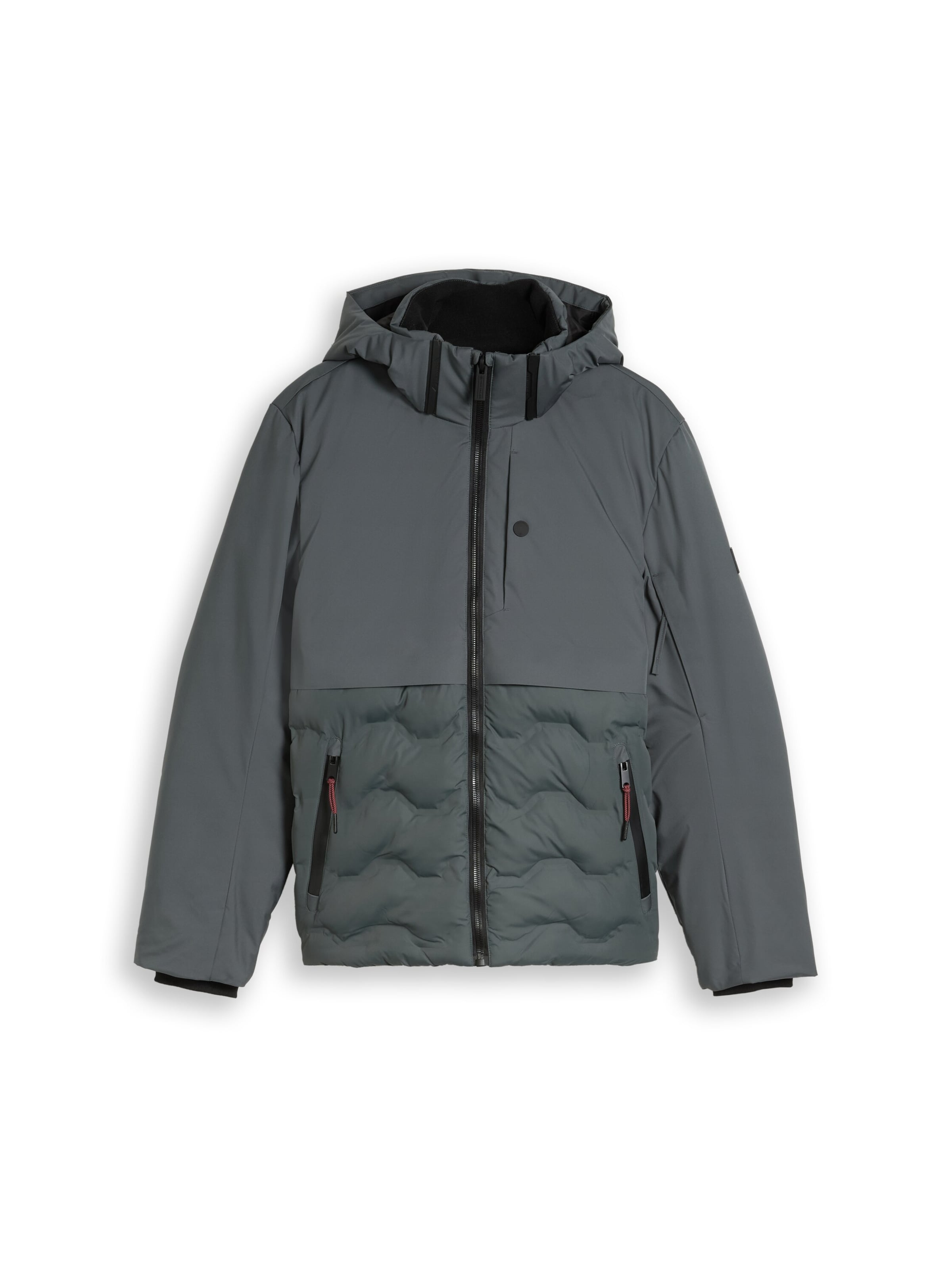 TOM TAILOR - Chaqueta de entretiempo en verde: frente