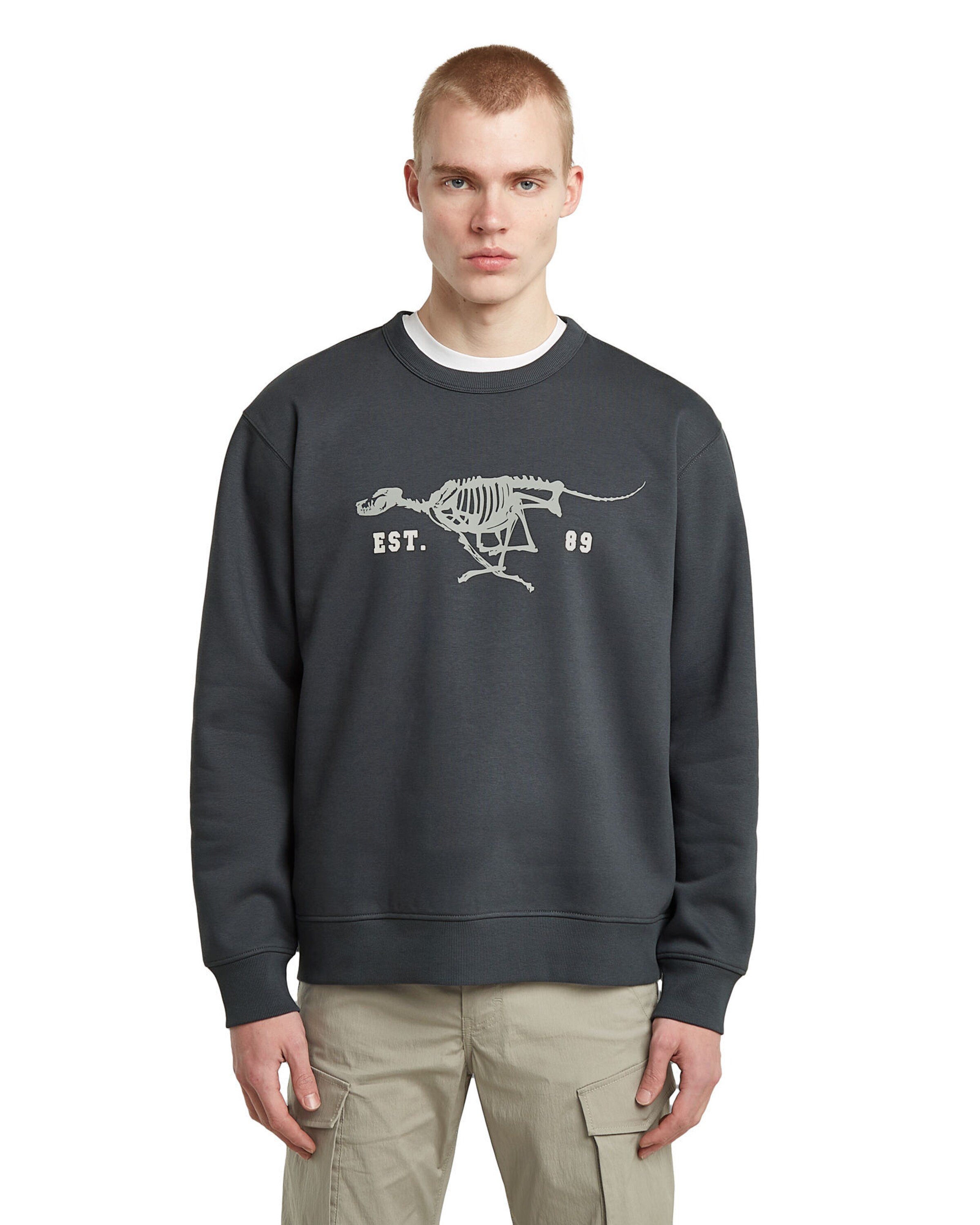 G-STAR Sweatshirt in Blue: front