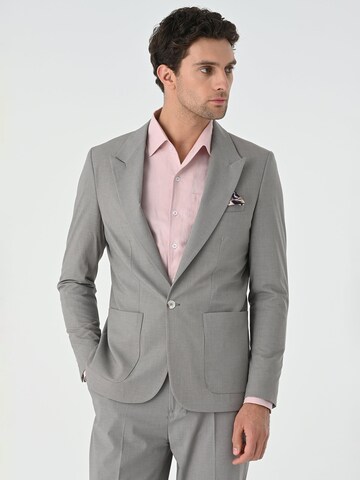 Slim fit Giacca da completo di Antioch in grigio: frontale