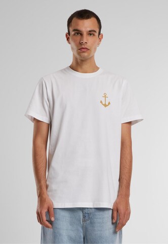 MT Men Shirt 'Captain' in White: front