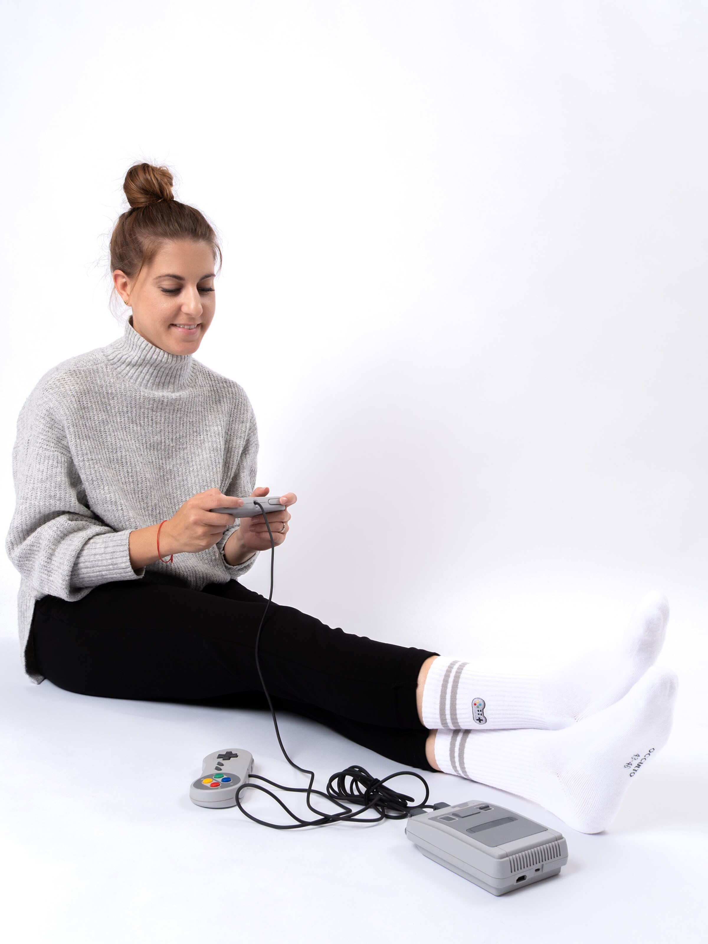 Occulto Athletic Socks 'Rio' in White