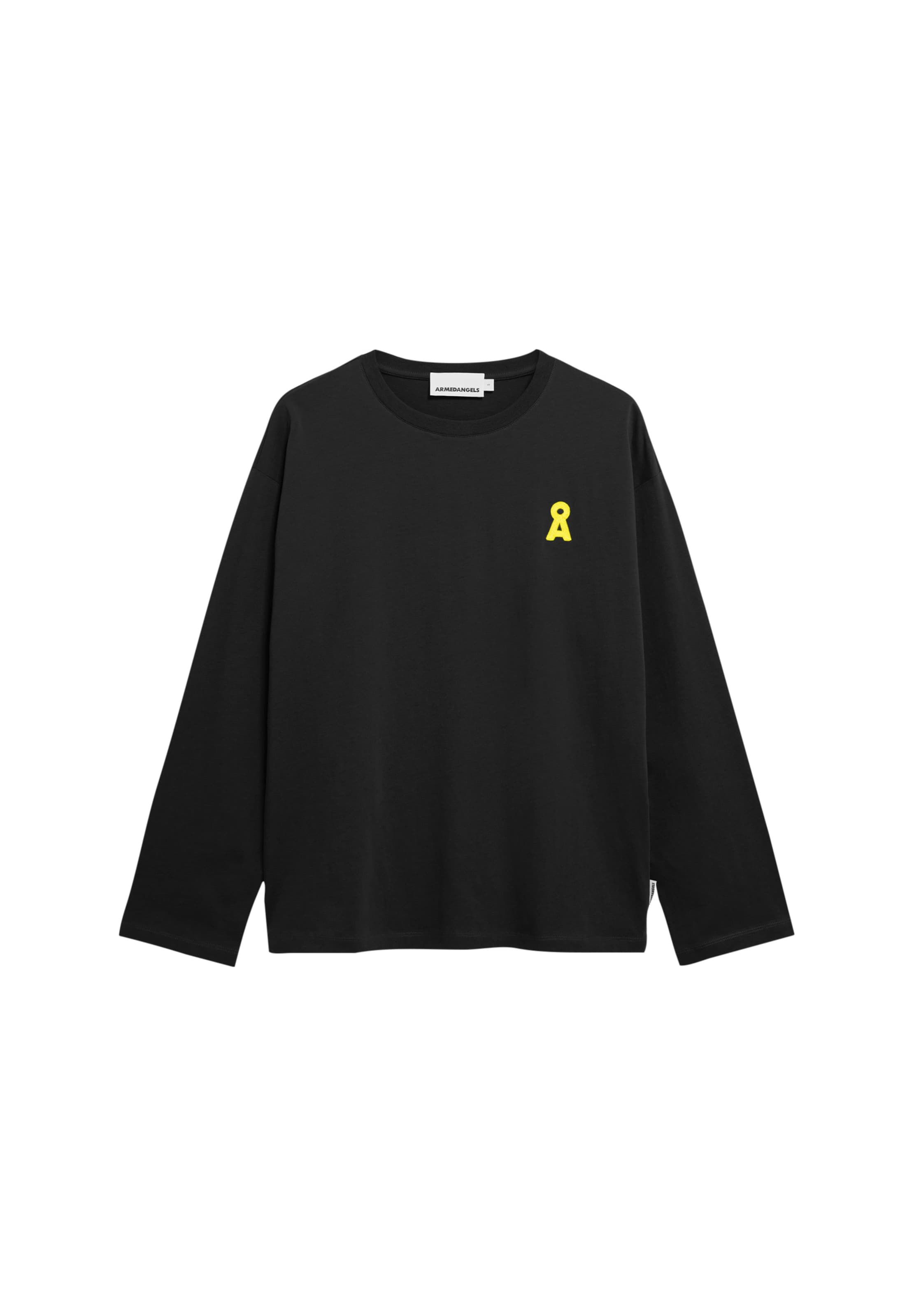 ARMEDANGELS Shirt 'Fietaa' in Black: front