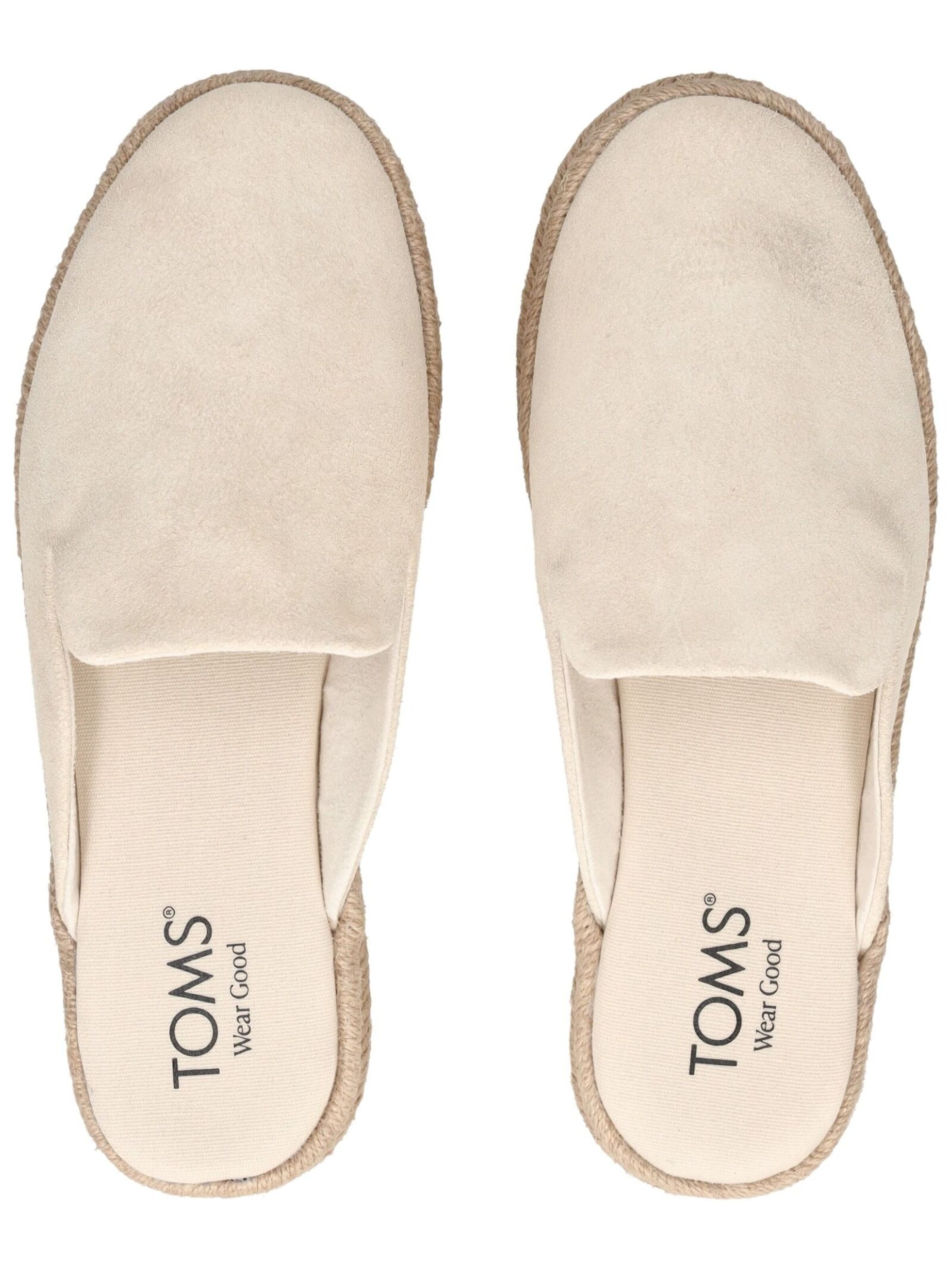 TOMS Pantolette 'Santiago' in Beige