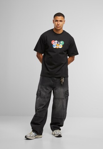 HOMEBOY Shirt 'Sneaky Snooker' in Black
