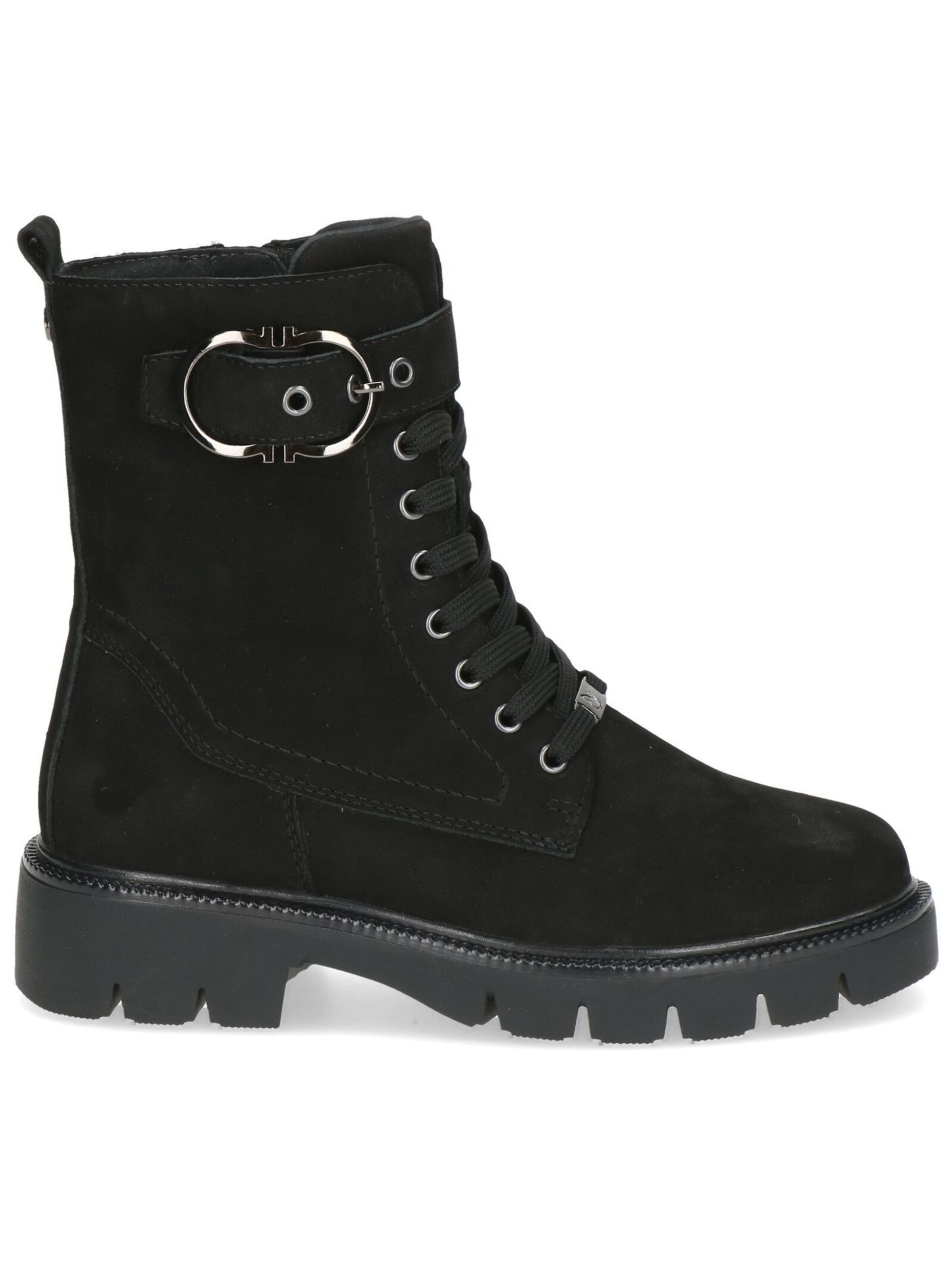 CAPRICE Schnürstiefelette in Schwarz