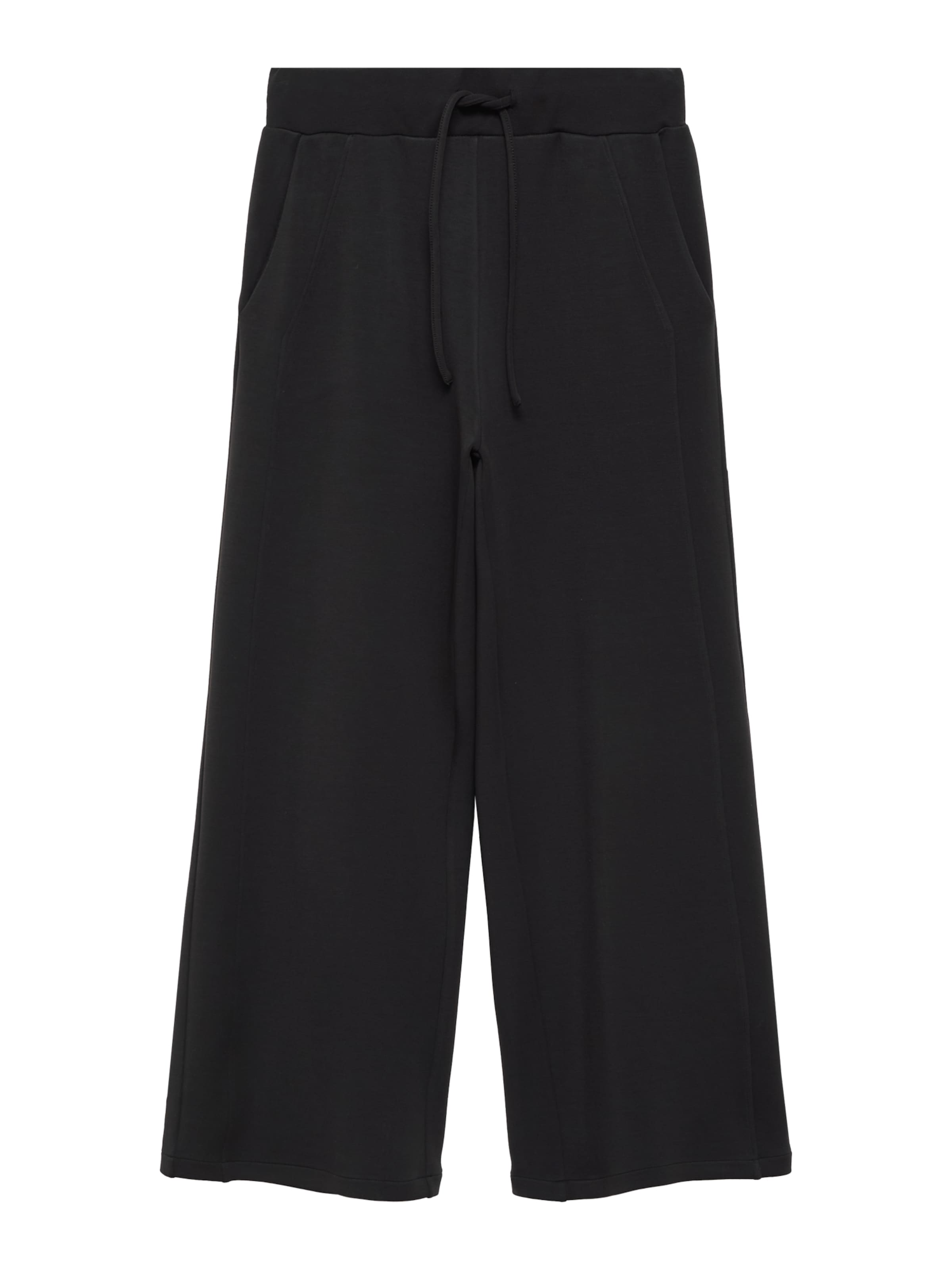 MANGO Zvonové kalhoty Kalhoty 'NEI' – černá: přední strana