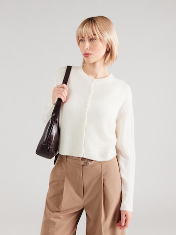 HUGO Kardigán 'Sfebra' - fehér: elől