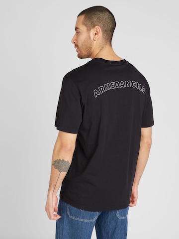 ARMEDANGELS T-Shirt 'ADONI' (GOTS) in Schwarz