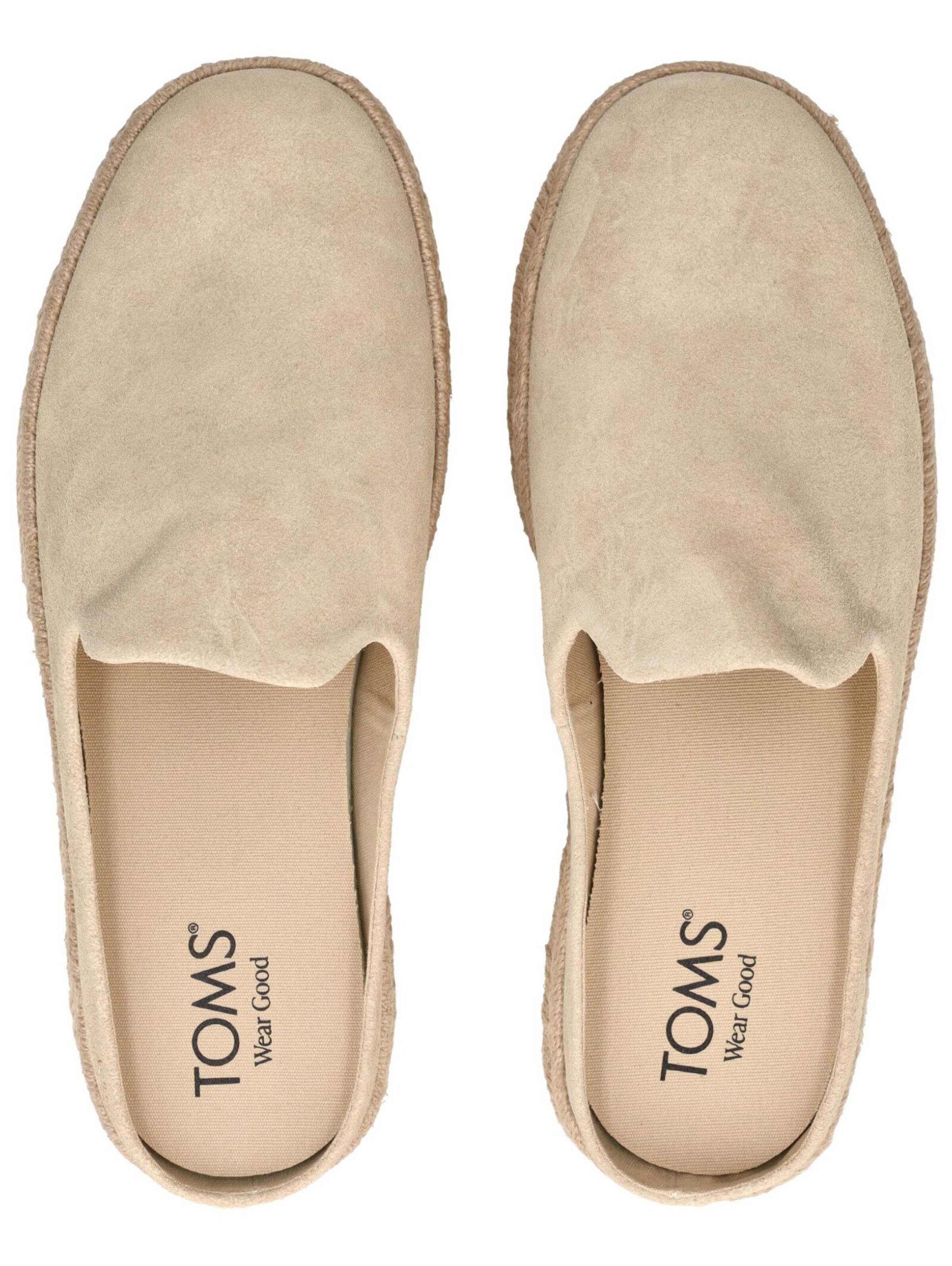 TOMS Pantolette 'Santiago' in Beige