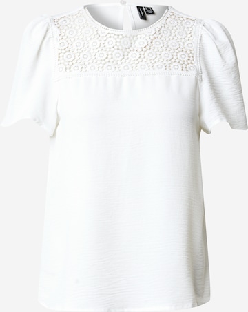VERO MODA Bluse 'VMALVA' in Weiß: Vorderseite