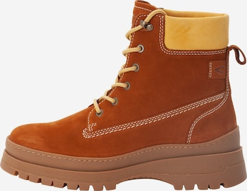 CAMEL ACTIVE Lace-Up Ankle Boots 'Mountain' in Brown