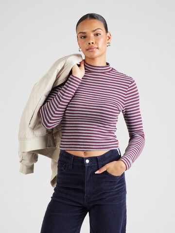 LEVI'S ® Koszulka 'EFFORTLESS' w kolorze czerwony: przód