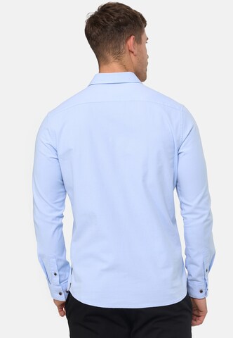 JEFF Regular fit Overhemd 'Earman' in Blauw