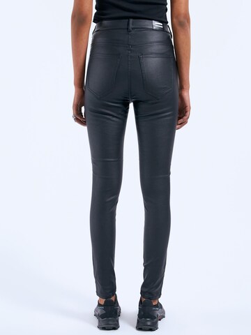 Dr. Denim Skinny Broek 'Moxy' in Zwart