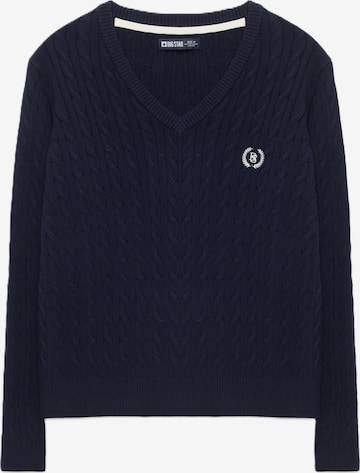 BIG STAR Sweater 'Nisa' in Blue: front