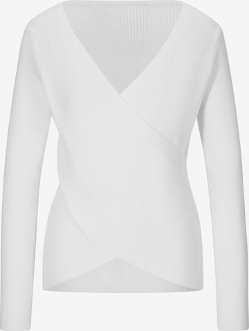 heine - Pullover em branco: frente