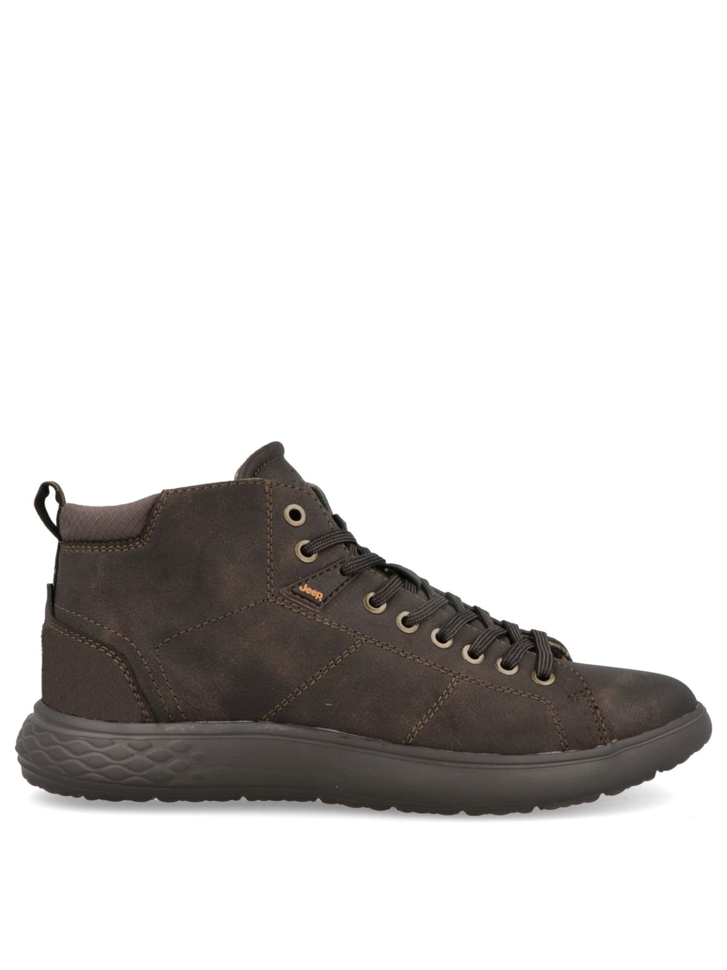 Baskets hautes 'Macadam JM52051A' Jeep en marron