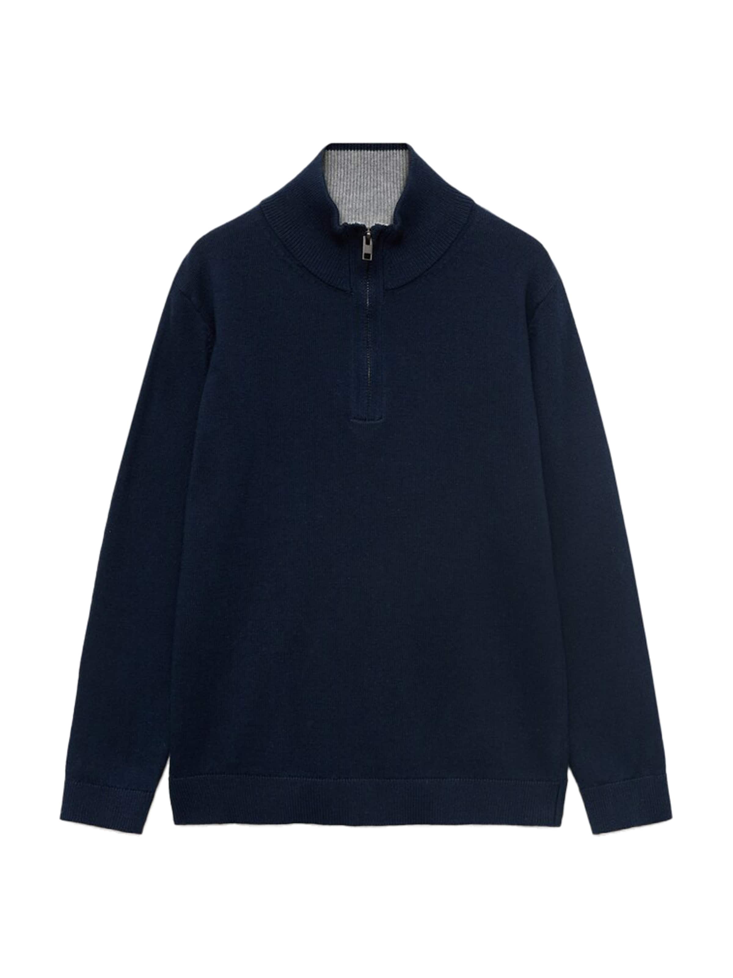 MANGO KIDS Пуловер 'HARRY' в синьо: отпред