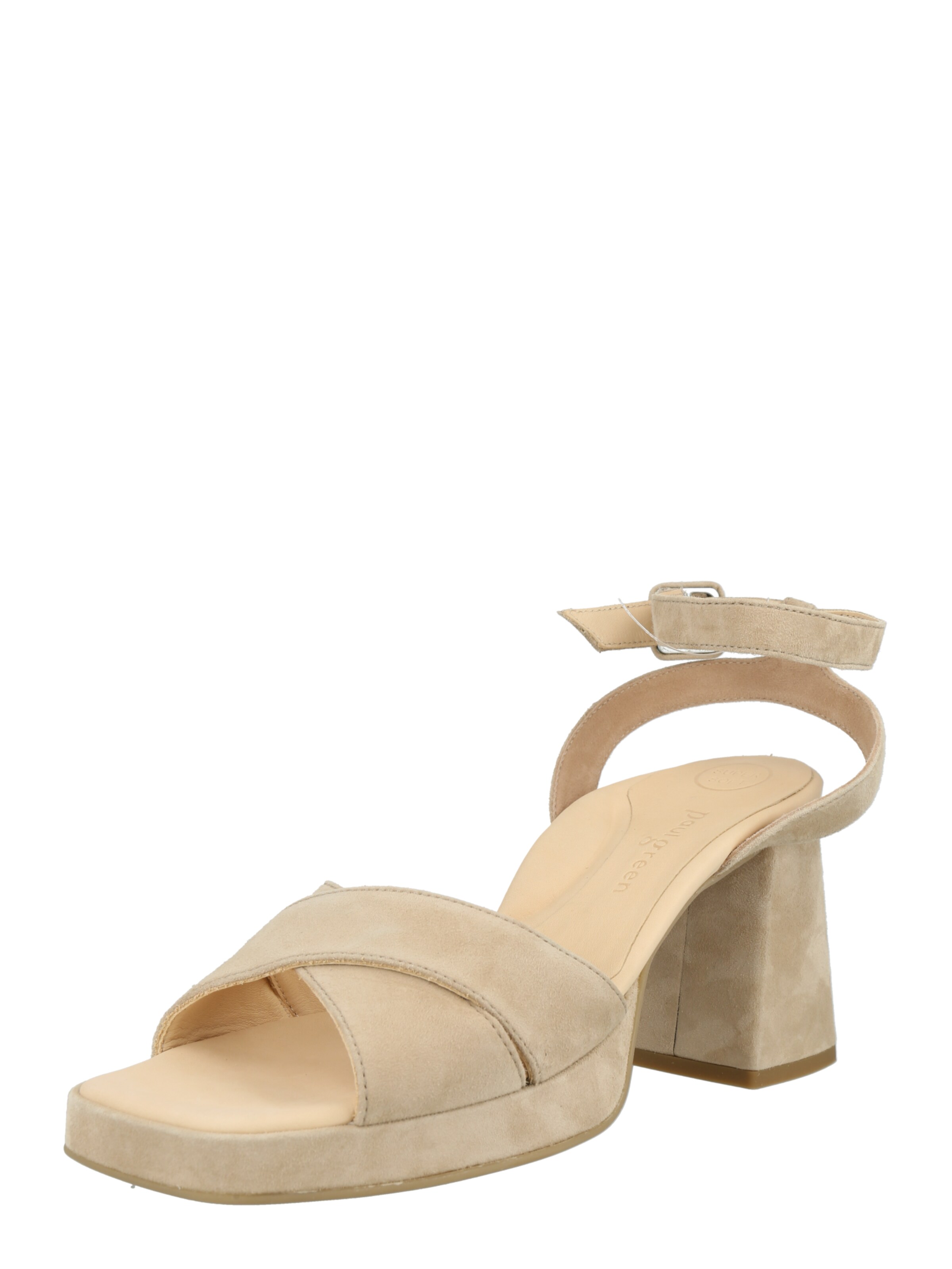 Sandales Paul Green en beige : devant