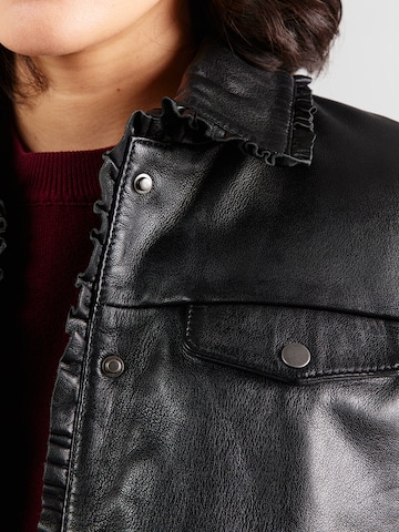 Mauritius - Casaco meia-estação 'Limma' em preto