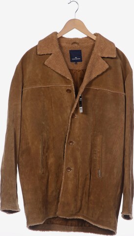 TOM TAILOR Jacket & Coat in XXL in Beige: front