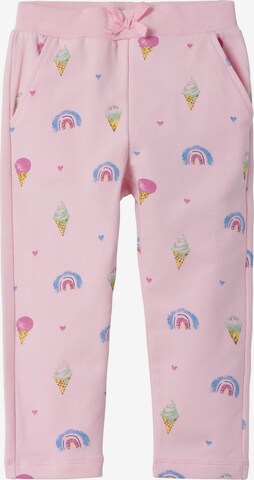 NAME IT Regular Pants 'FRANSIA' in Pink: front