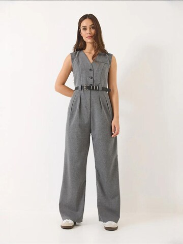 Bianco Lucci Jumpsuit in Grey