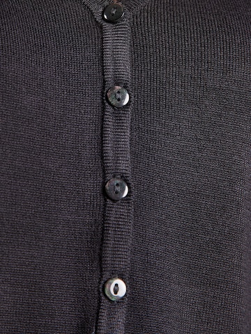 ICHI Kamizelka z dzianiny 'IHLULS' w kolorze czarny