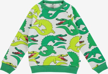 Småfolk Sweatshirt in Groen: voorkant